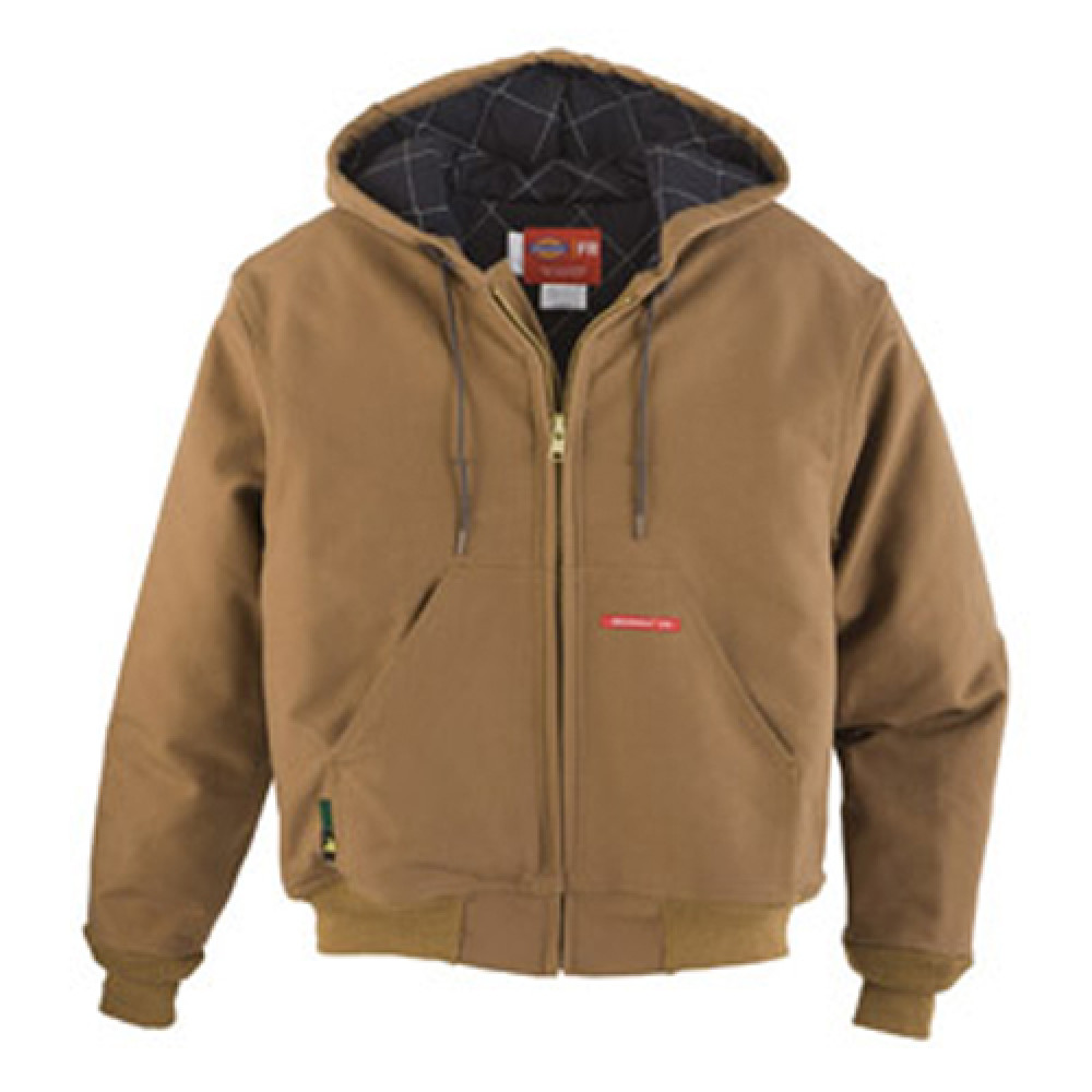 11 oz UltraSoft Duck Dickies FR Hooded Jacket - Outerwear