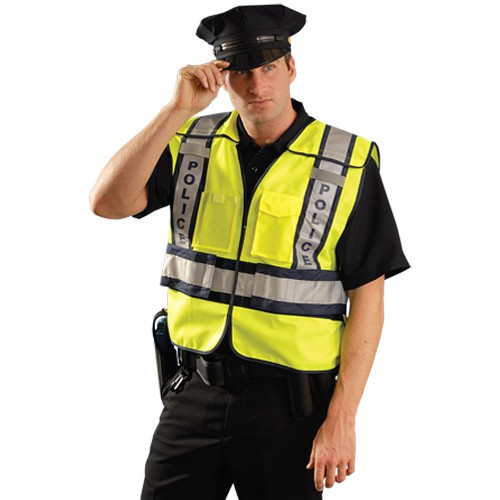 Class II Premium Solid Public Safety Police Vest