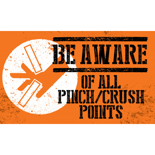 Be Aware - Crush / Pinch Points