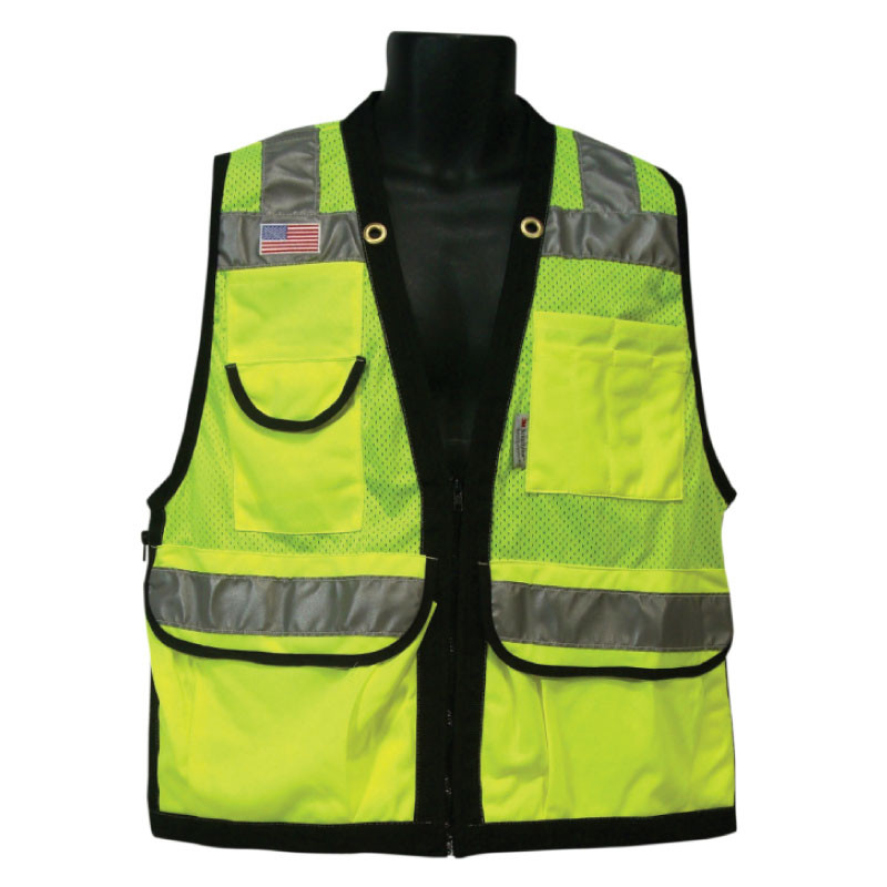 10 pocket surveyors vest - Class II Vests - Hi-Visibility