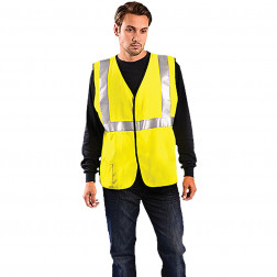 Class II Classic Flame Resistant HRC2 Solid Vest