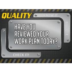 Quality - Work Plan Review