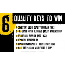 6 Quality Keys To Win