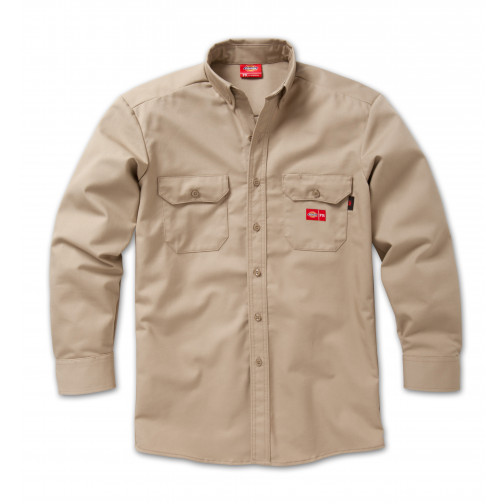 Workrite Fire Resistant Shirt 228ID70/2287 - 7 oz Indura, Long Sleeve  Western-Style - DISCONTINUED — Shirt Size: S, Clothing Length: Regular —  Legion Safety Products