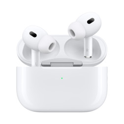 Apple AirPods Pro w/USB-C MagSafe Charging Case, White, 2nd Generation