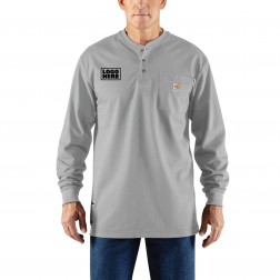 Carhartt Flame-Resistant Force Cotton Long-Sleeve Henley