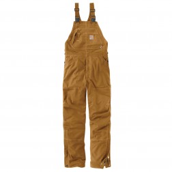 Carhartt Flame-Resistant Quick Duck® Bib Overall/Quilt-Lined