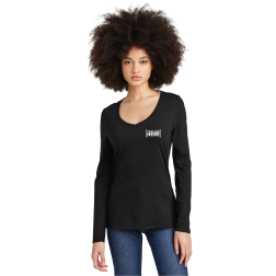 District Women’s Perfect Tri Long Sleeve V-Neck Tee