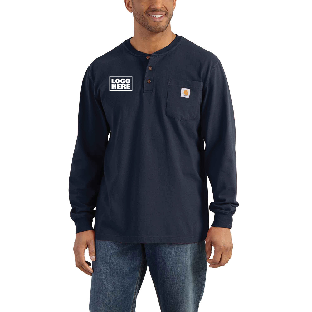 Henley sales shirt carhartt