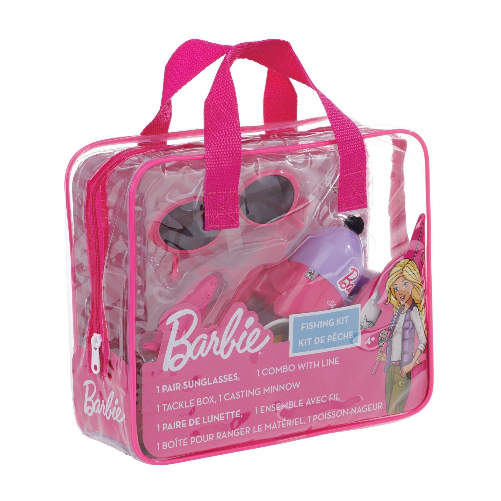 shakespeare barbie fishing kit, barbie fishing pole, barbie - The