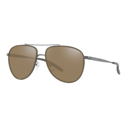 Michael Kors Womens Saxon Sunglasses Matte Gunmetal/Olive Mirror, Size 59 Frame