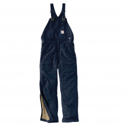 Carhartt Flame-Resistant Duck Bib Overall/Quilt-Lined