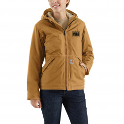 Carhartt Women's Flame-Resistant Full Swing® Quick Duck® Jacket/Sherpa-Lined